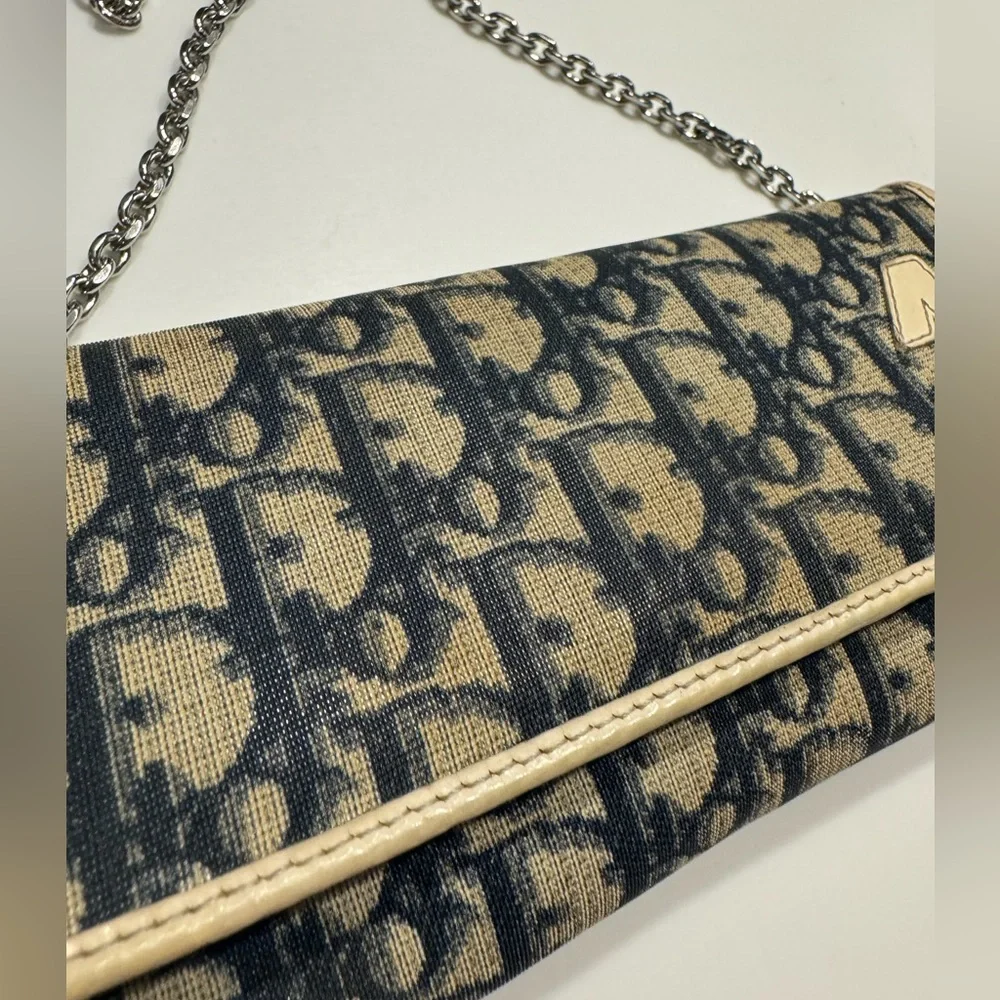 Dior trotter long wallet with provided sling